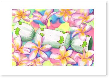 Frangipani Christmas Cracker