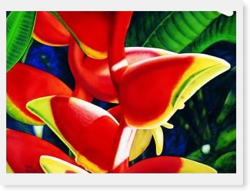 Heliconia  Print
