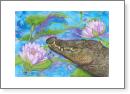 Croc in Flowers